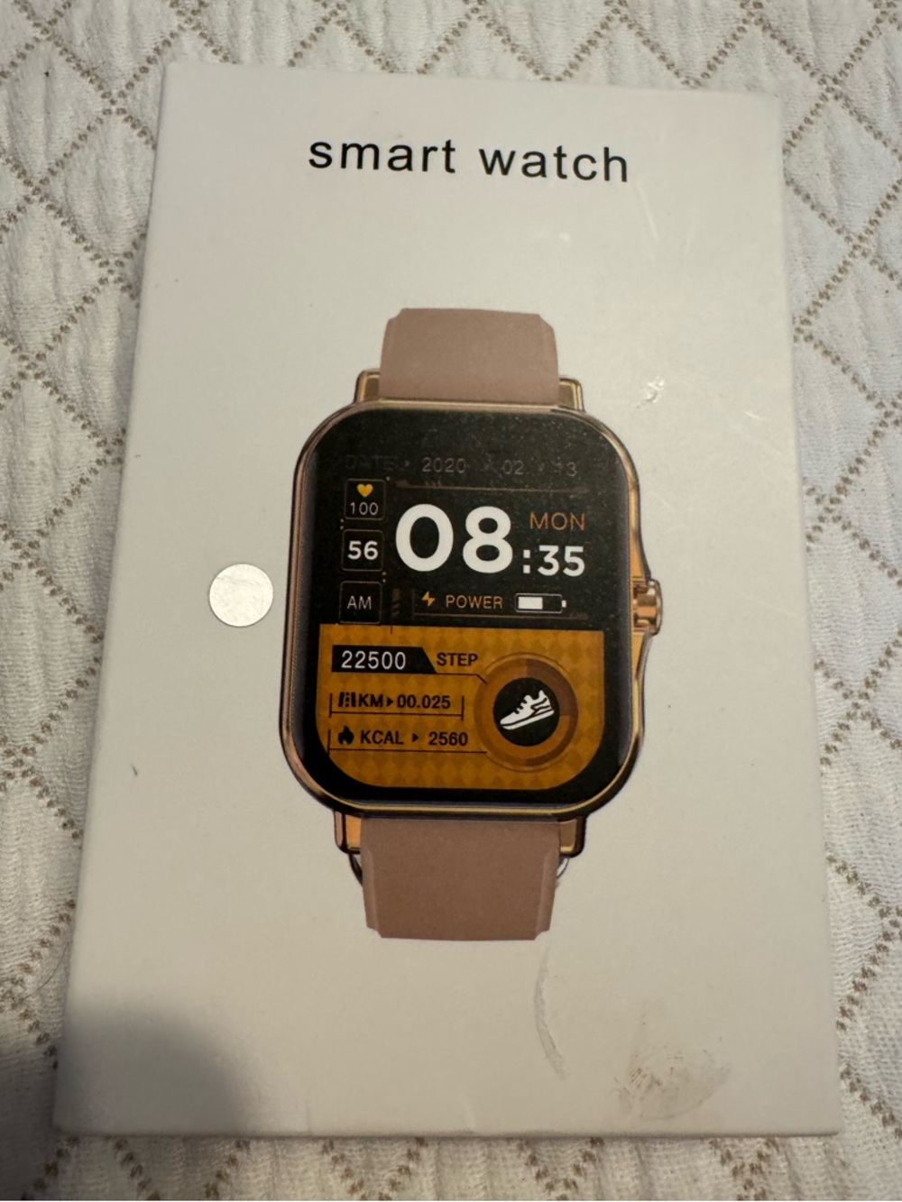 Smart Watch-Gray Band-Fitness Tracker/Heart Rate Monitor/…